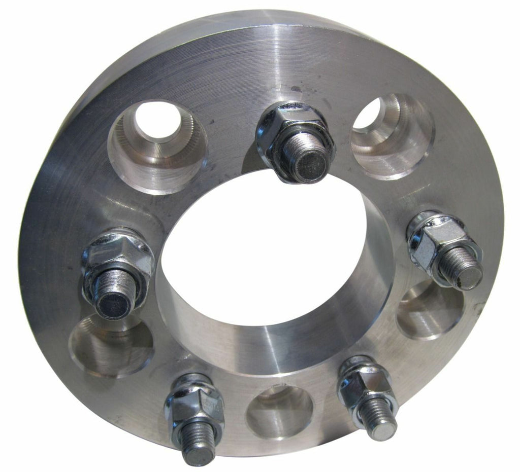 5x135 to 5x115 / 87.1mm Wheel Adapters 1.25" Thick 14x2 Lug Studs Billet Spacers x 2