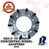 8210 to 10x285 154.2mm (CHEVROLET) US MADE Hubcentric Wheel Adapters x 2pcs.