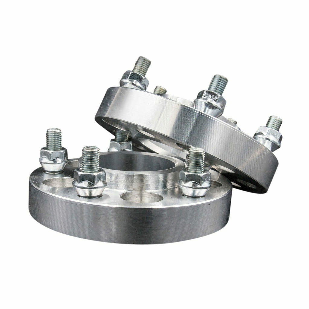 5x4.25 to 5x4.75 / 5x108 to 5x120.7 Hubcentric US Wheel Adapters 1" - 12x1.5 x 4