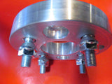 4x110 to 4x100 US Made Wheel Adapters 12x1.5 Lug Studs Spacers x2 hub 1.5" Thick